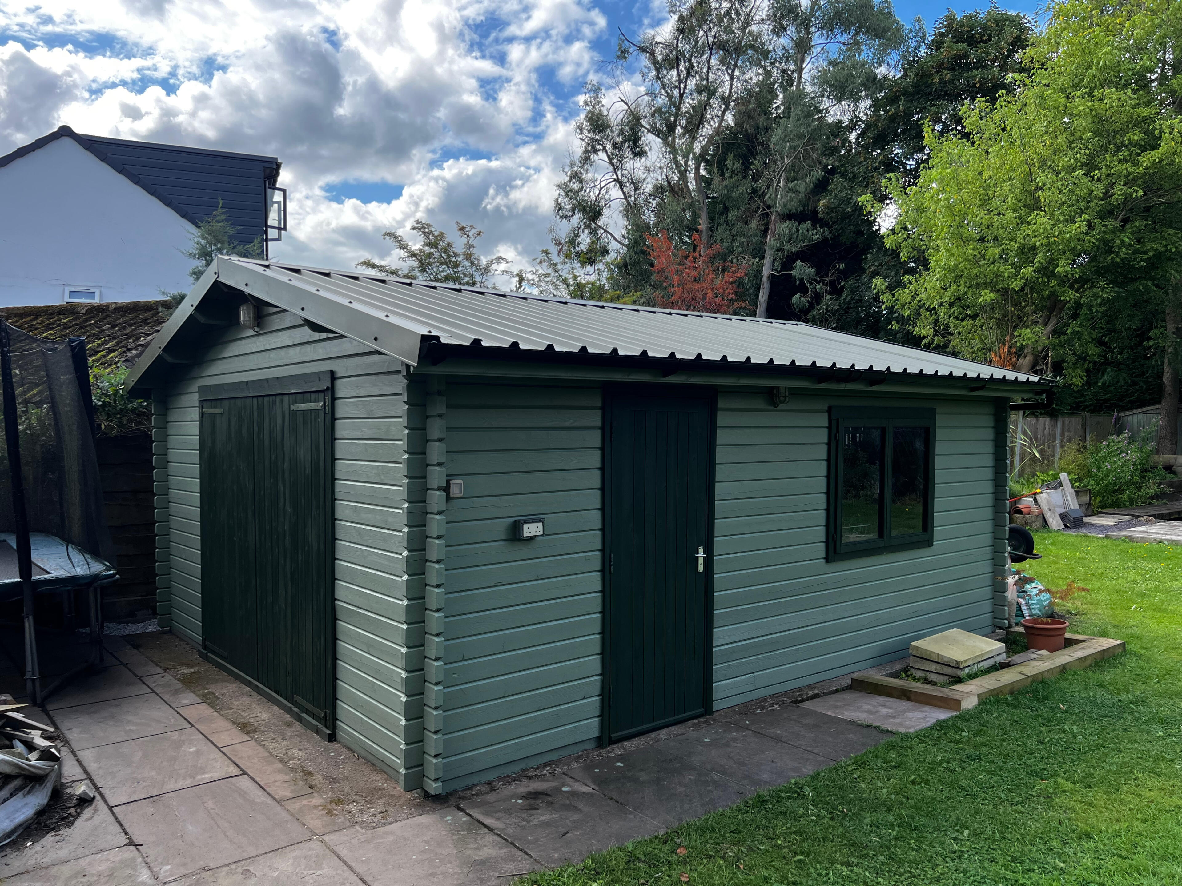 New Shed Roof